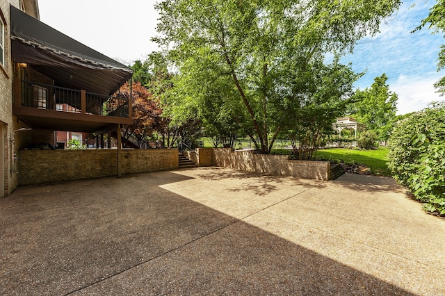 view of patio