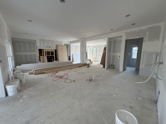 view of unfurnished living room