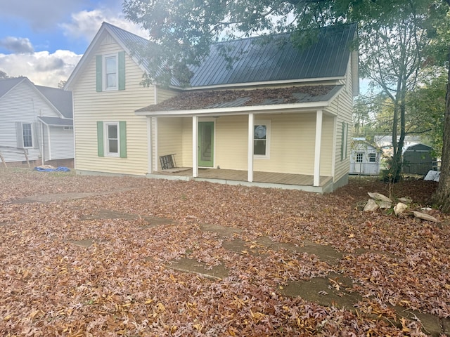 view of rear view of house