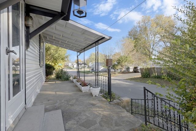 view of patio / terrace