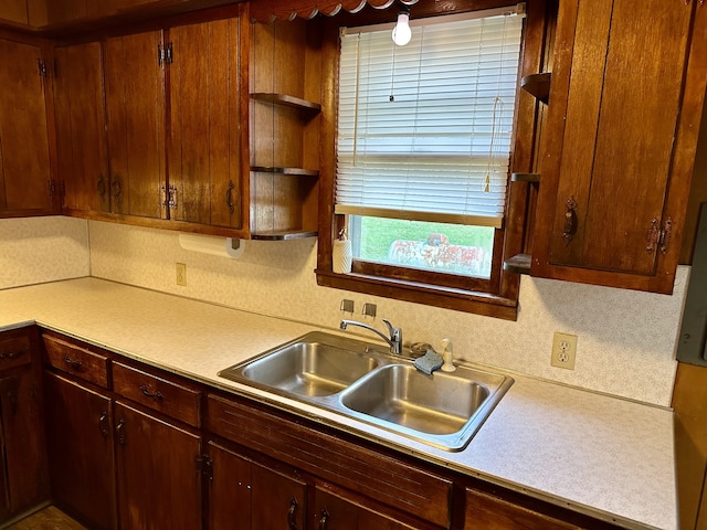 kitchen with sink