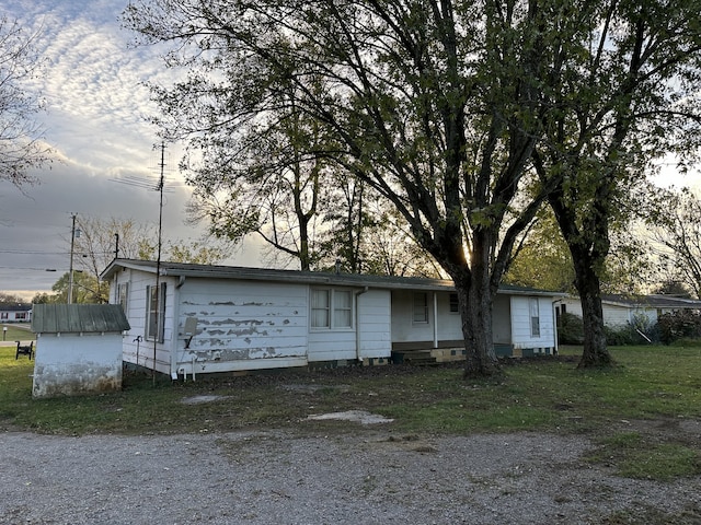 view of front of house