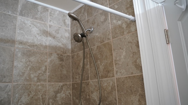 details with walk in shower