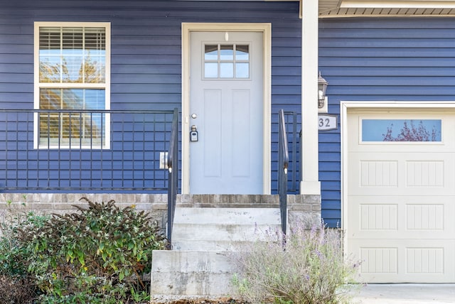 view of property entrance