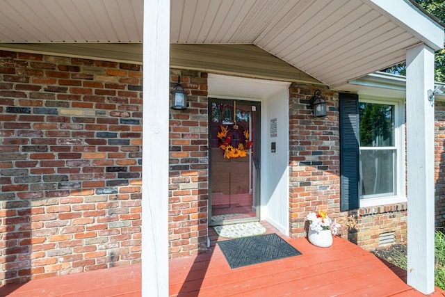 view of entrance to property