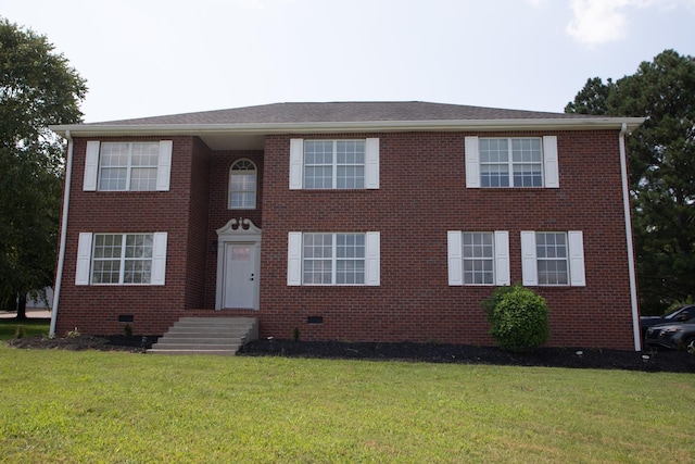 1805 Pointe Ct, Lebanon, TN 37087 - colonial house with a front yard and brick siding