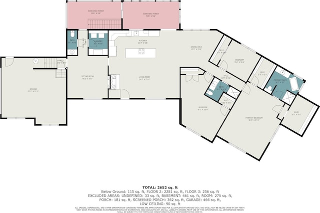 884 Pinnacle Hill Rd, Kingston Springs, TN 37082 - property floor plan