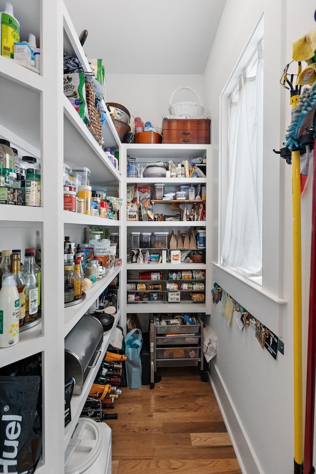 view of pantry