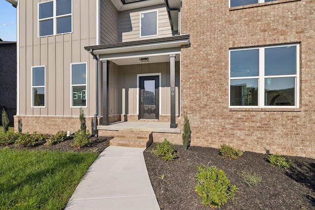 view of entrance to property