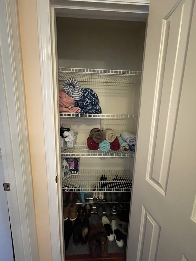 view of closet