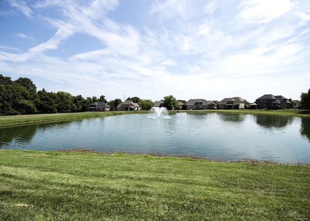 view of water feature