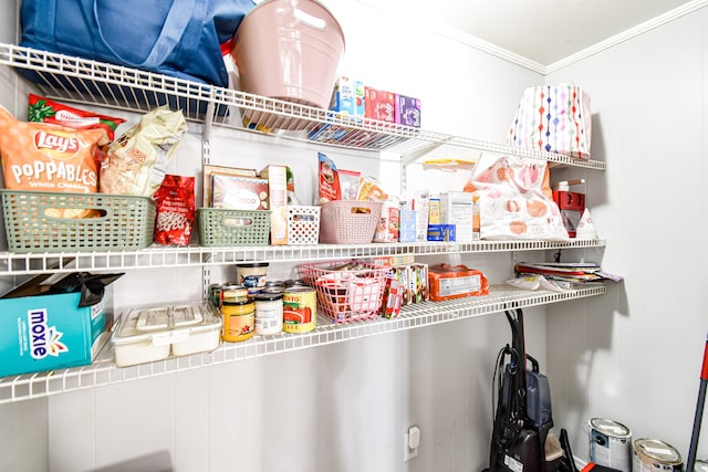 view of pantry