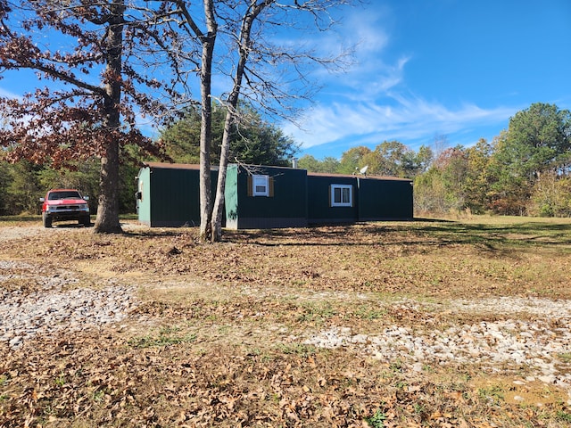 view of side of property