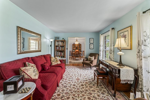 view of living room