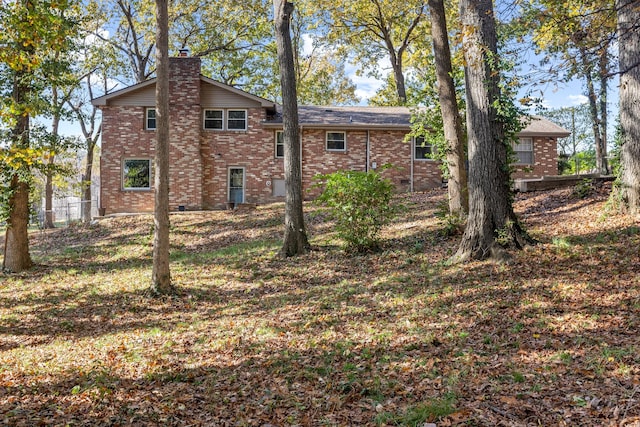 view of back of house