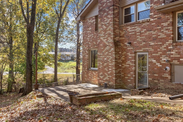 exterior space featuring a patio area