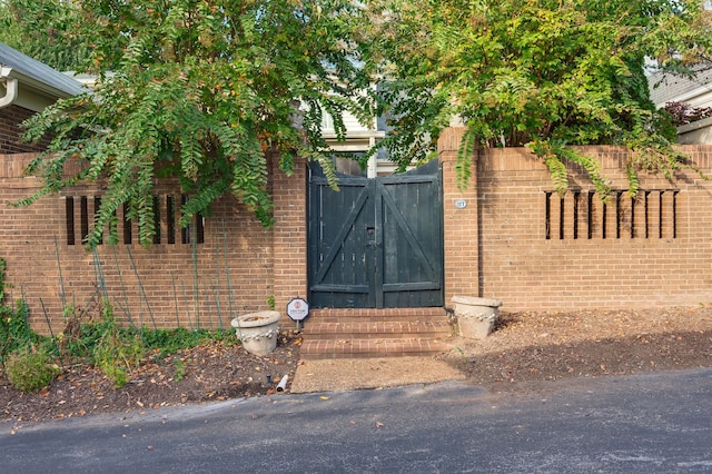 view of gate