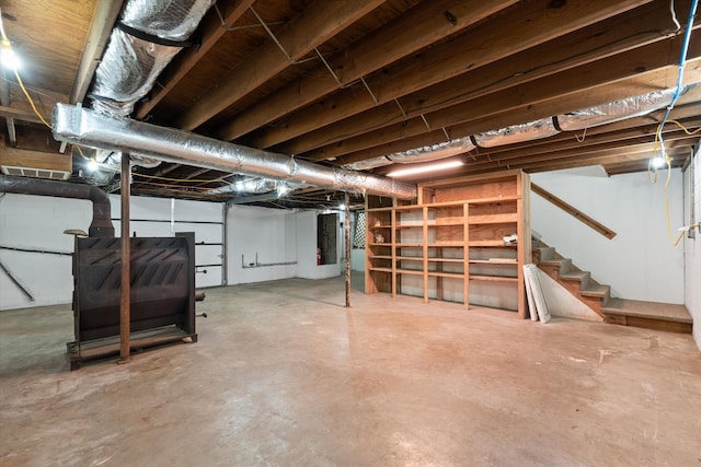 2105 52e Hwy, Portland, TN 37148 - unfinished below grade area with stairway