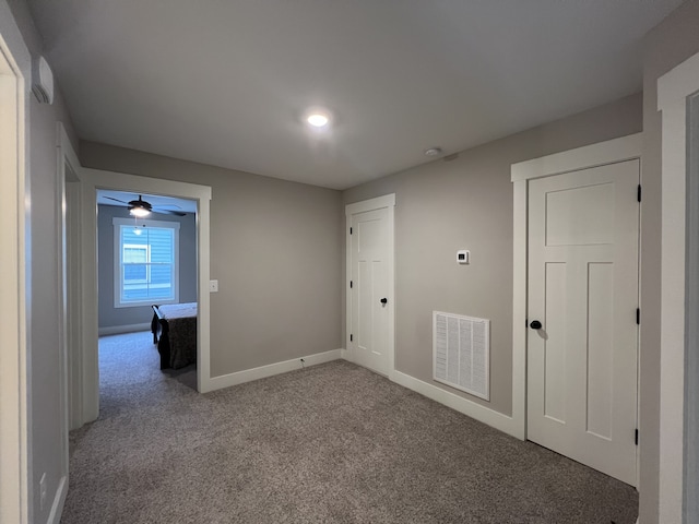 interior space with carpet floors