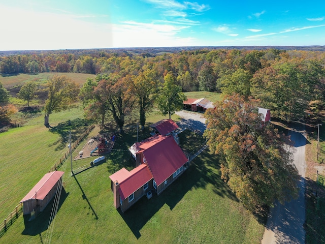 aerial view