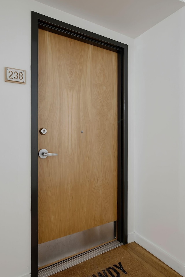 view of property entrance