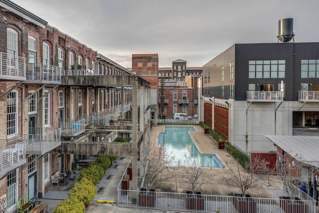 view of community pool