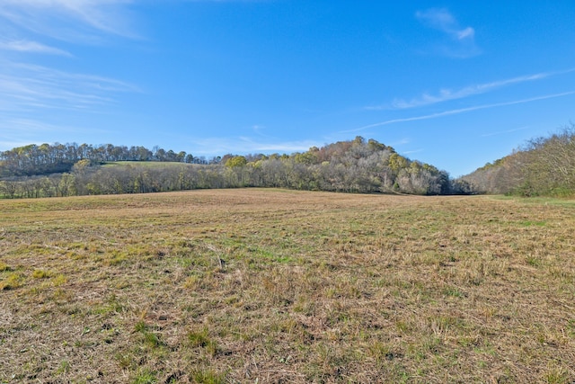 exterior space featuring a rural view