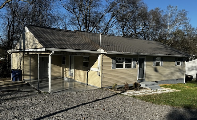 view of front of house