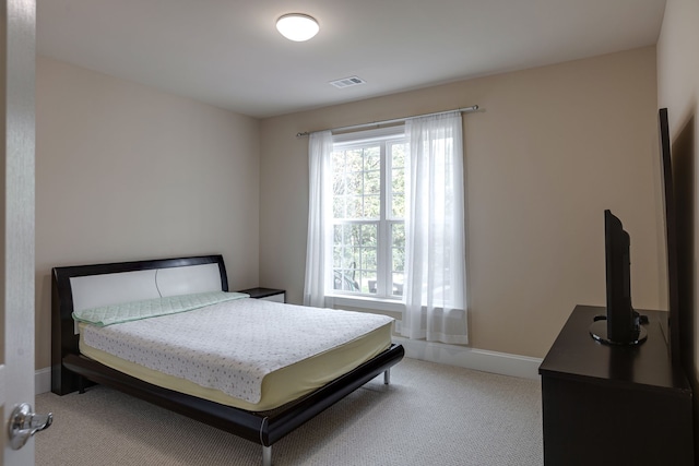 bedroom with carpet flooring