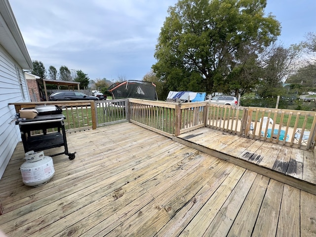 view of deck