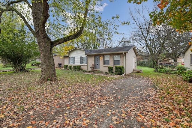 view of ranch-style house