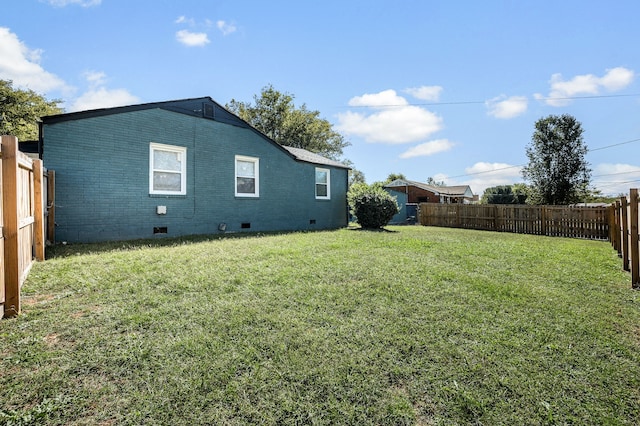 view of yard