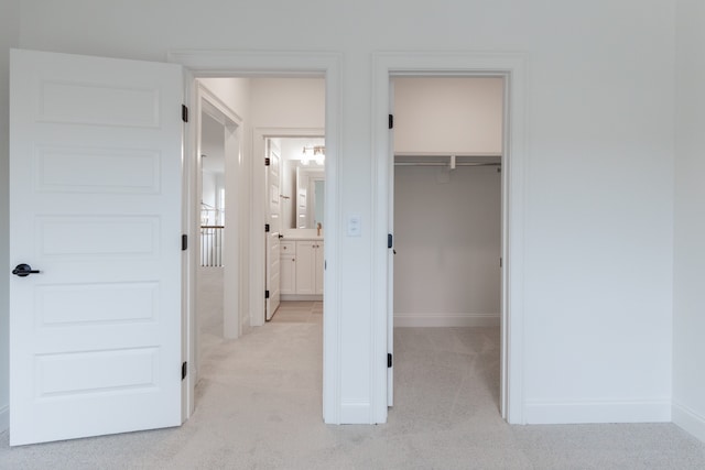 view of closet