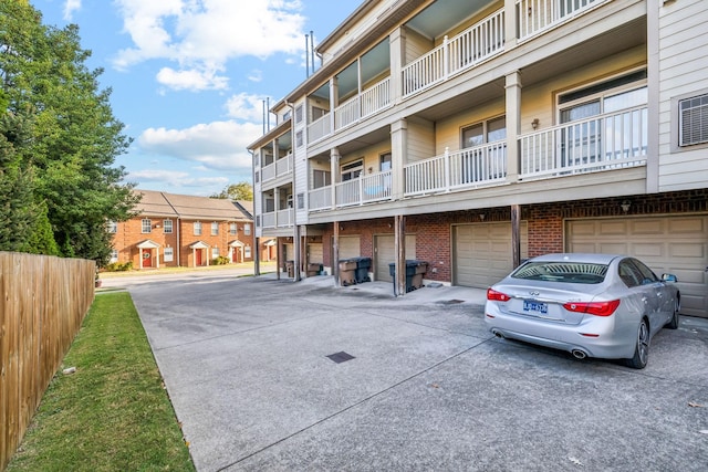 3200 Long Blvd Unit 4, Nashville, TN 37203 - view of apartment building / complex with driveway and an attached garage