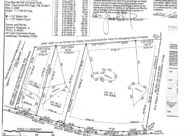 Listing photo 2 for 1954 Berlin S, Lewisburg TN 37091