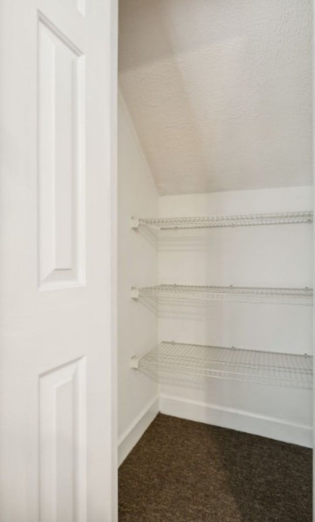 view of pantry