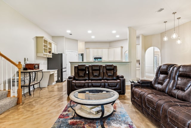 view of living room