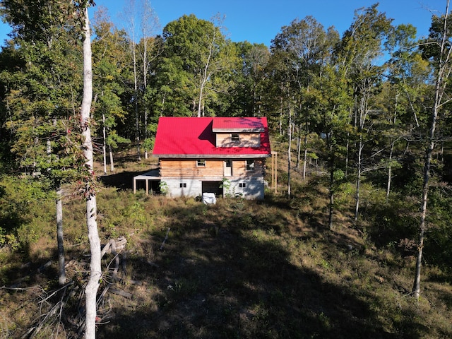 view of property exterior