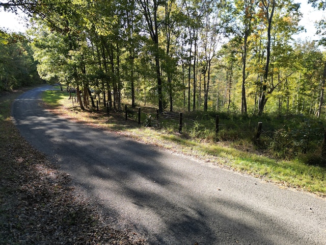 view of road