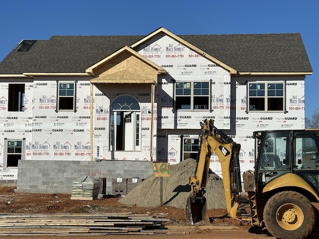 view of property under construction