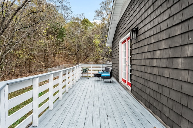 view of deck