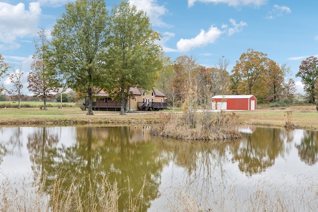 property view of water