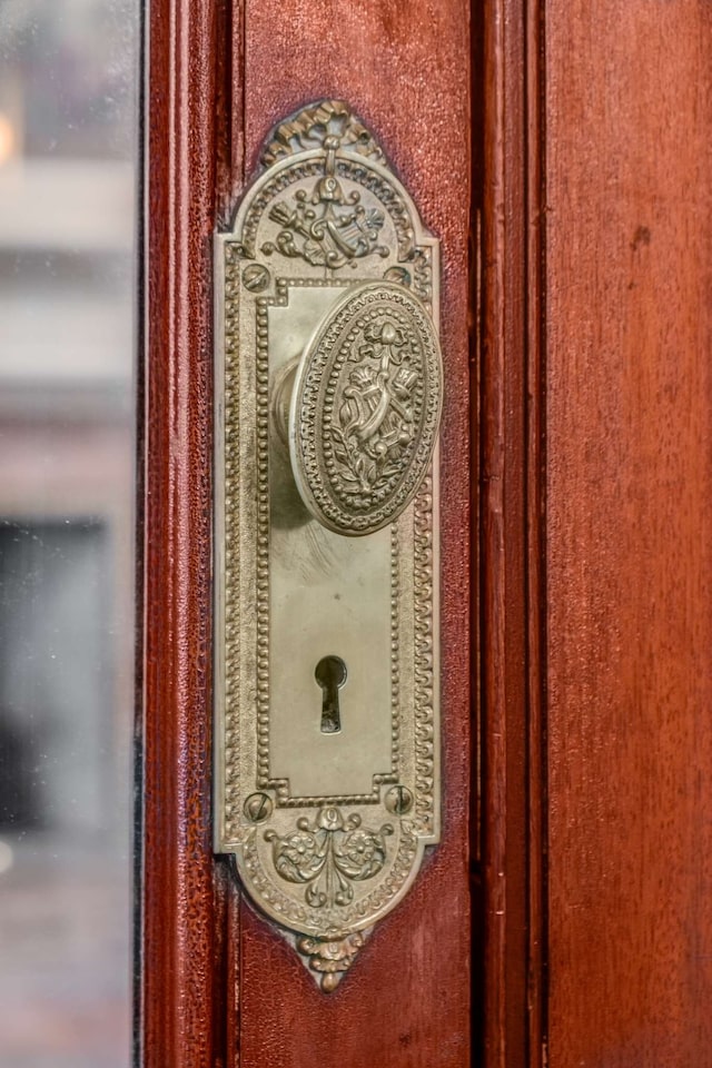 view of room details