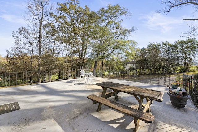 view of patio