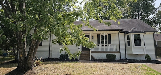 view of front of house with a porch