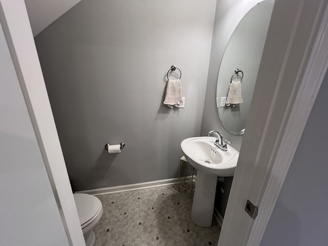 bathroom with toilet