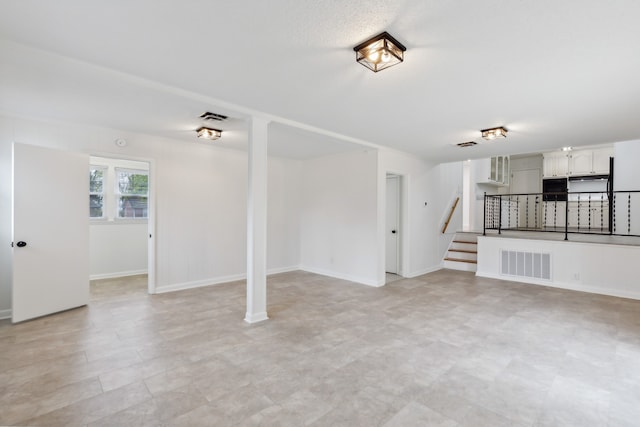 view of unfurnished living room