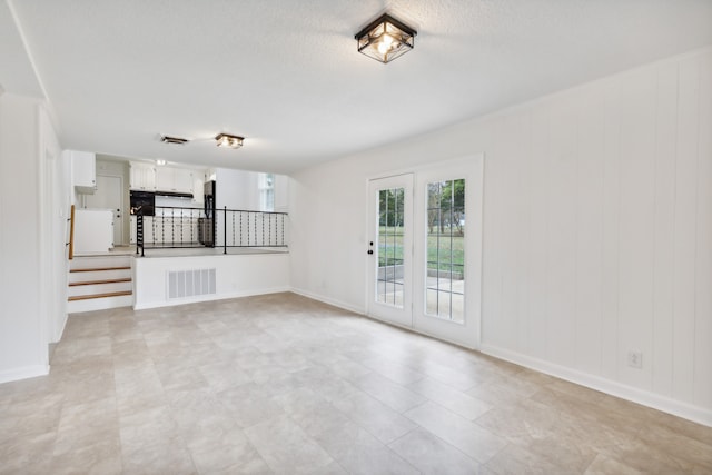 view of unfurnished living room