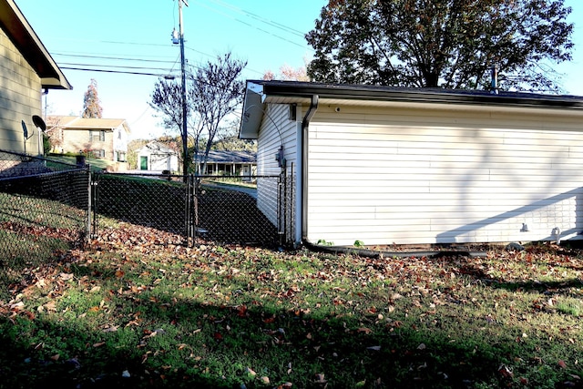 view of home's exterior