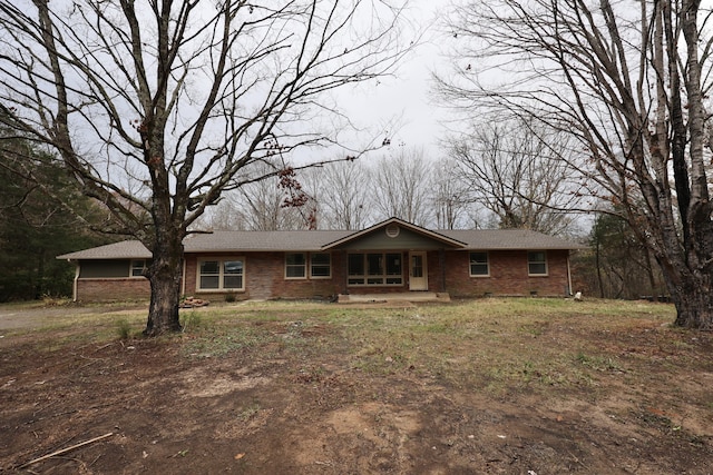 view of ranch-style house